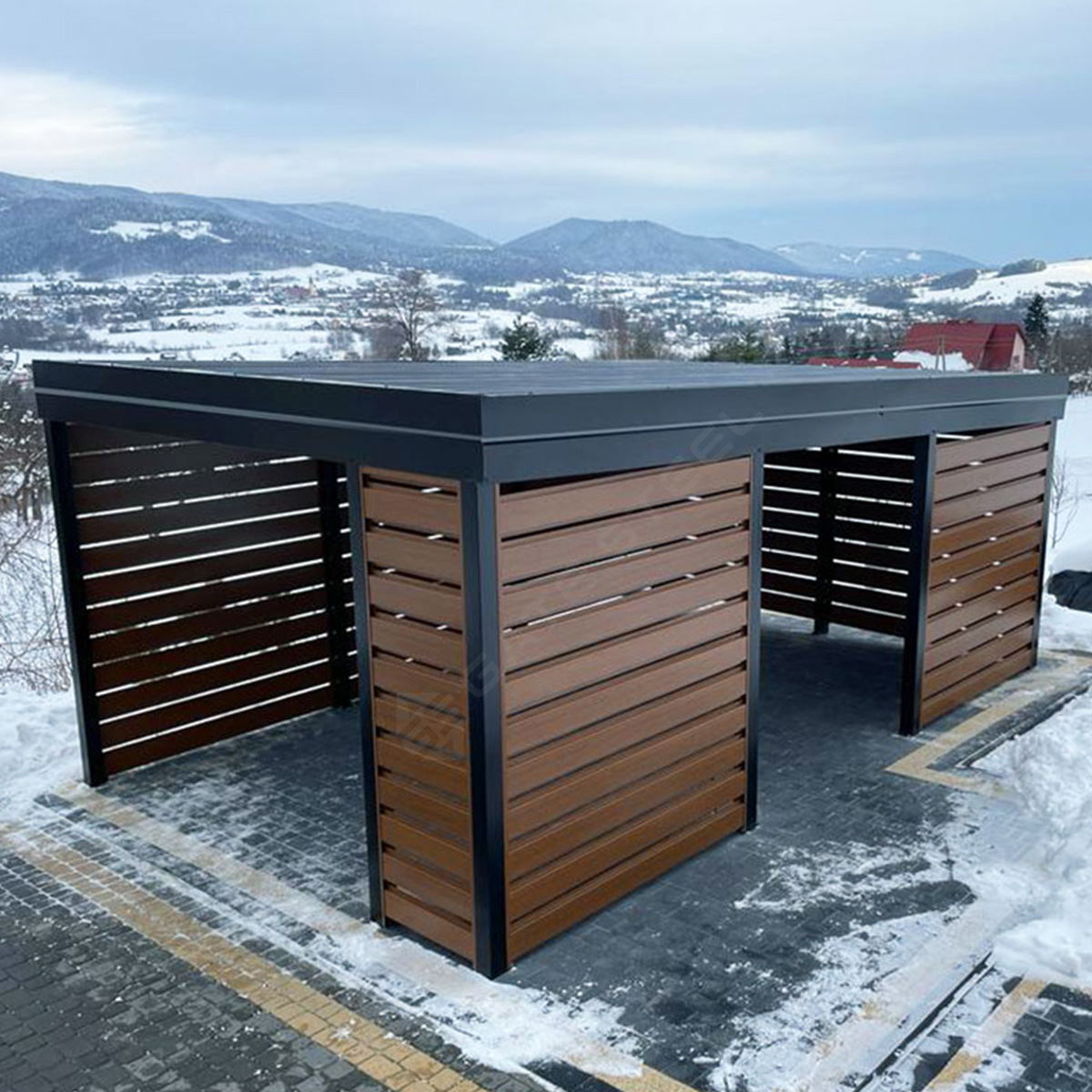 Wiata carport 4m x 6m Wiata carport 4m x 6m