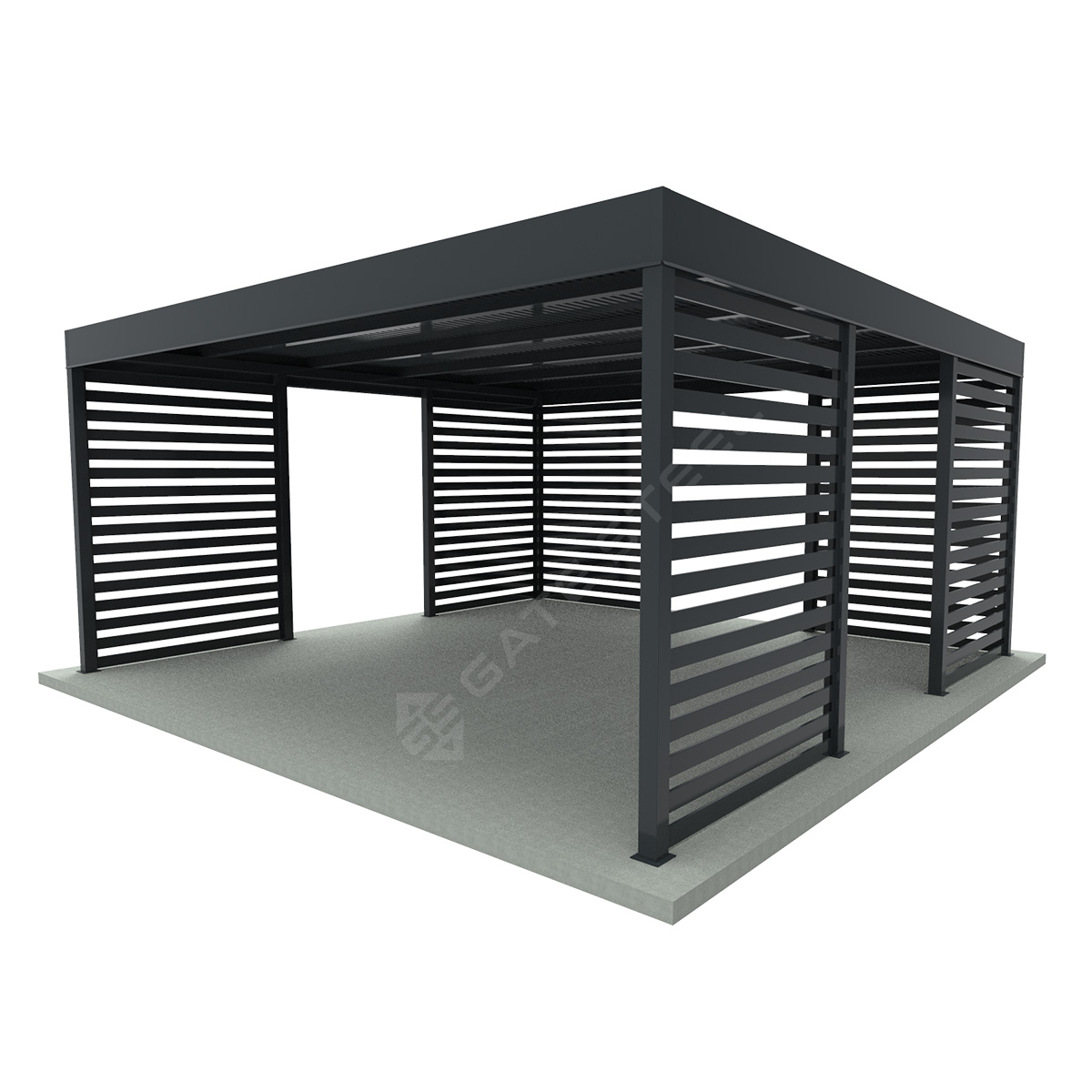 Wiata carport Palisada 100 Wiata carport Palisada 100