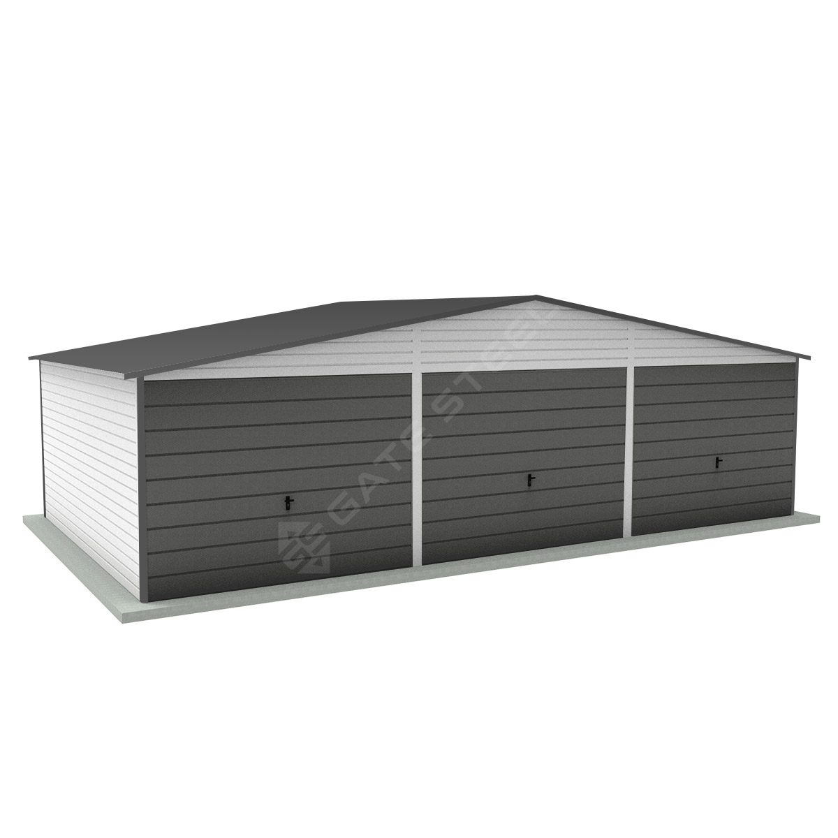 Garaż Dwuspadowy Premium 9m x 6m Garaż Dwuspadowy Premium 9m x 6m