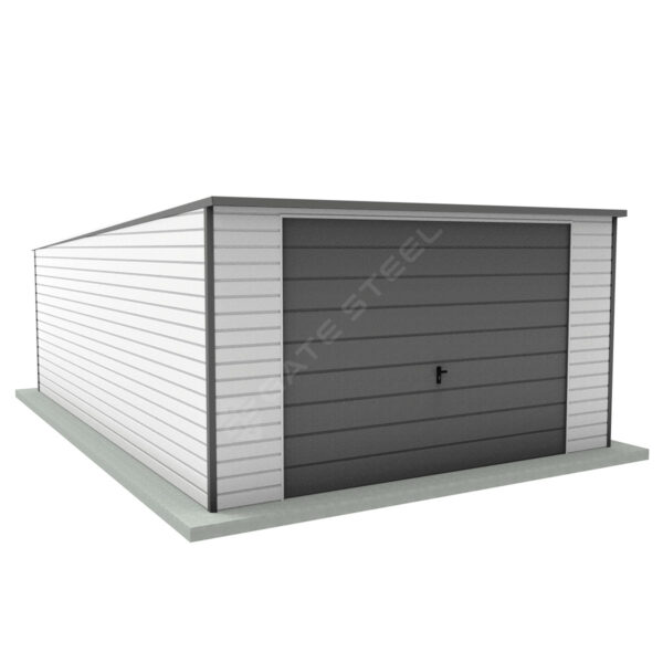 Garaż spad do tyłu 4m x 7m