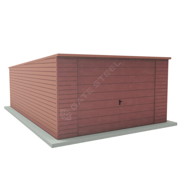 Garaż spad do tyłu 4m x 7m