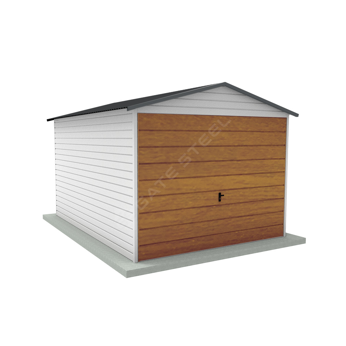 Garaż Dwuspadowy Premium 3m x 5m Garaż Dwuspadowy Premium 3m x 5m