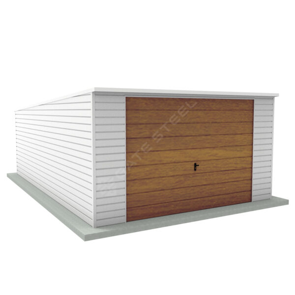 Garaż spad do tyłu 4m x 7m