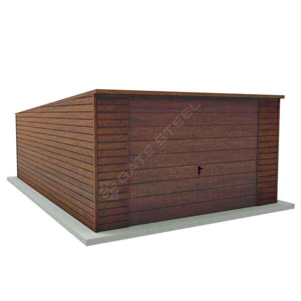 Garaż spad do tyłu 4m x 7m