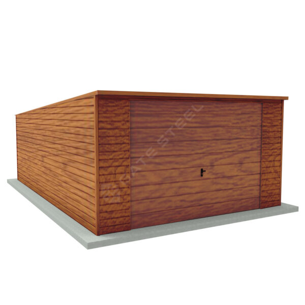 Garaż spad do tyłu 4m x 7m