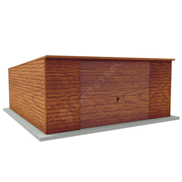 Garaż spad do tyłu 5m x 5m