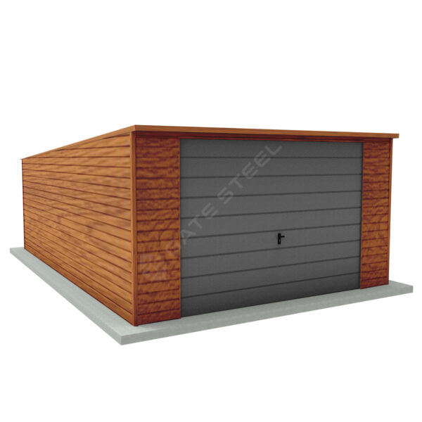 Garaż spad do tyłu 4m x 7m