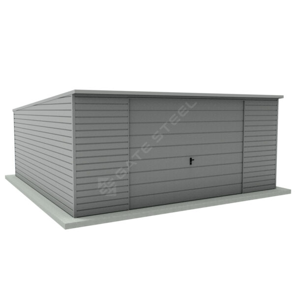 Garaż spad do tyłu 5m x 5m