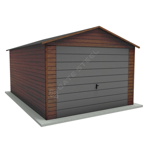 Garaż Dwuspadowy Premium 3.5m x 5.5m