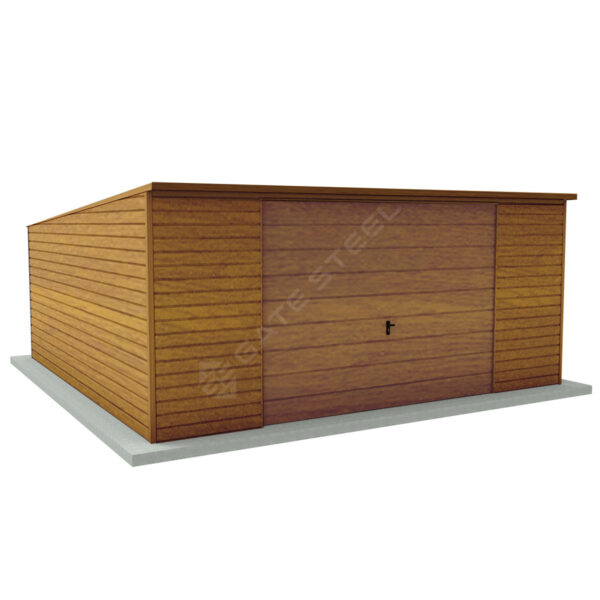 Garaż spad do tyłu 5m x 5m