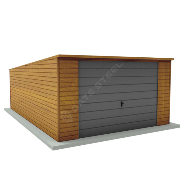 Garaż spad do tyłu 4m x 7m