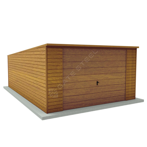 Garaż spad do tyłu 4m x 7m