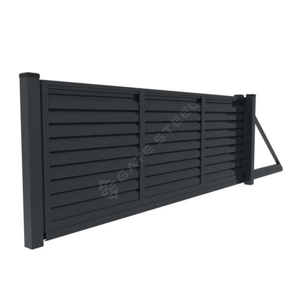 Brama Przesuwna Z165 Żaluzja