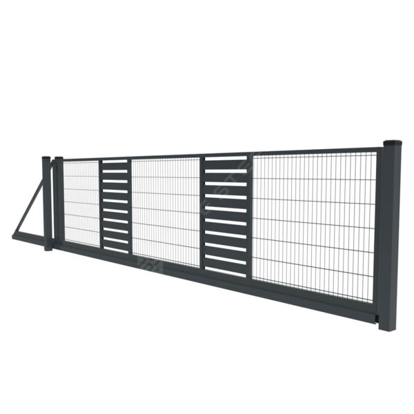 Brama Przesuwna Palisada DecoLine